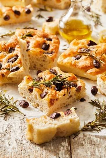 Receta de Focaccia con Aceite de Oliva